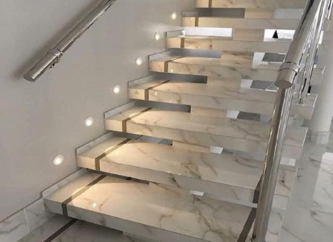 سنگ پله گوهره خرم آباد ساخت پلکانی مقاوم طبیعی